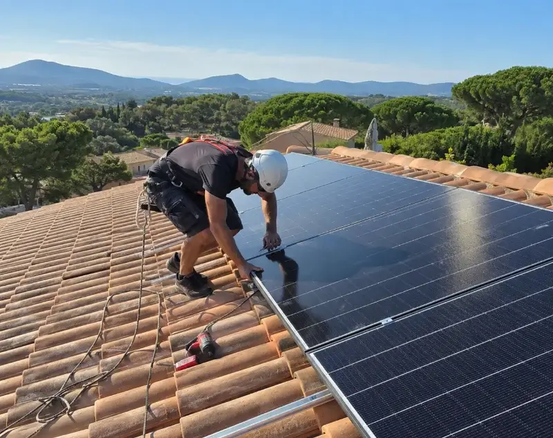 Installateur panneaux solaires Amancy — pose photovoltaïque sur toiture