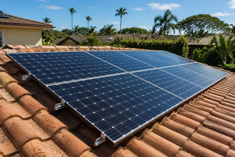 Installation de panneaux solaires à Amancy